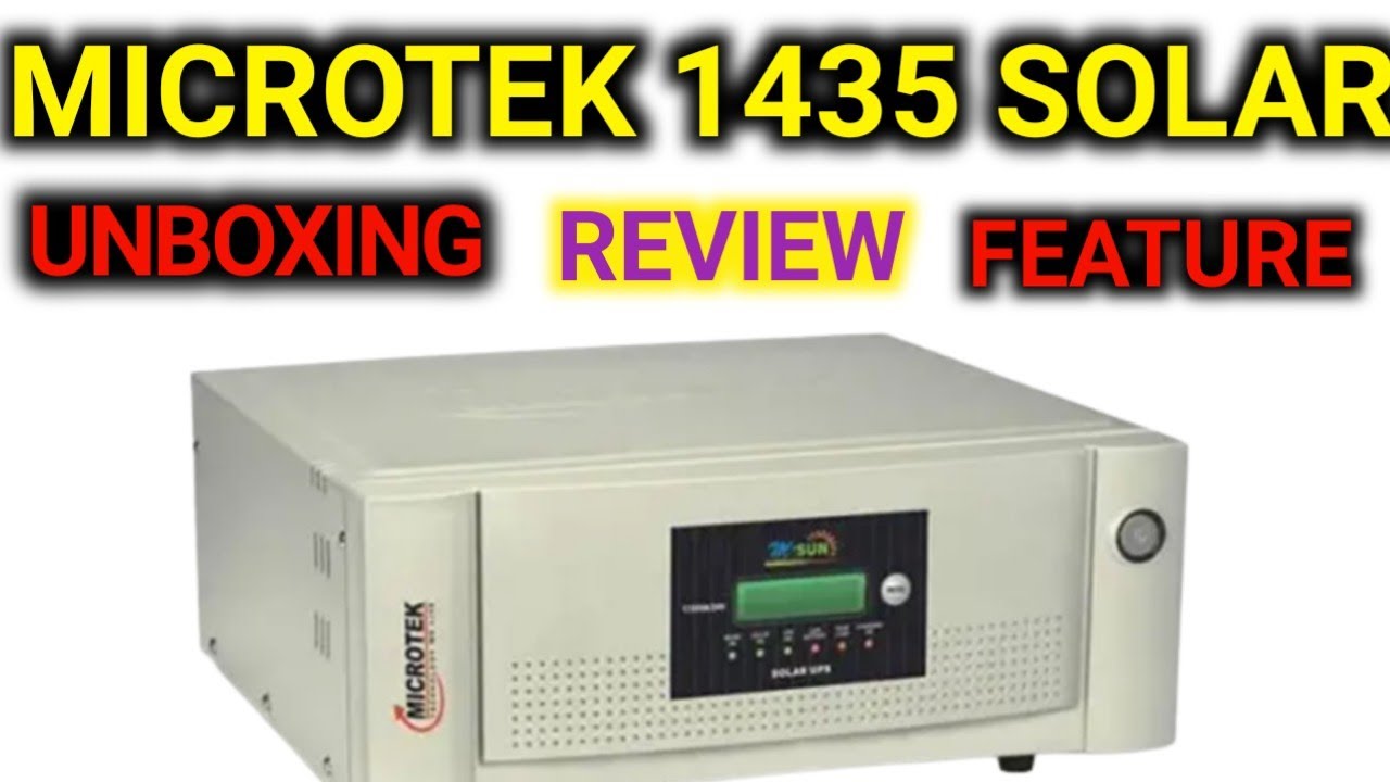microtek 1435 solar inverter! inverter मतलब सोलर वाला