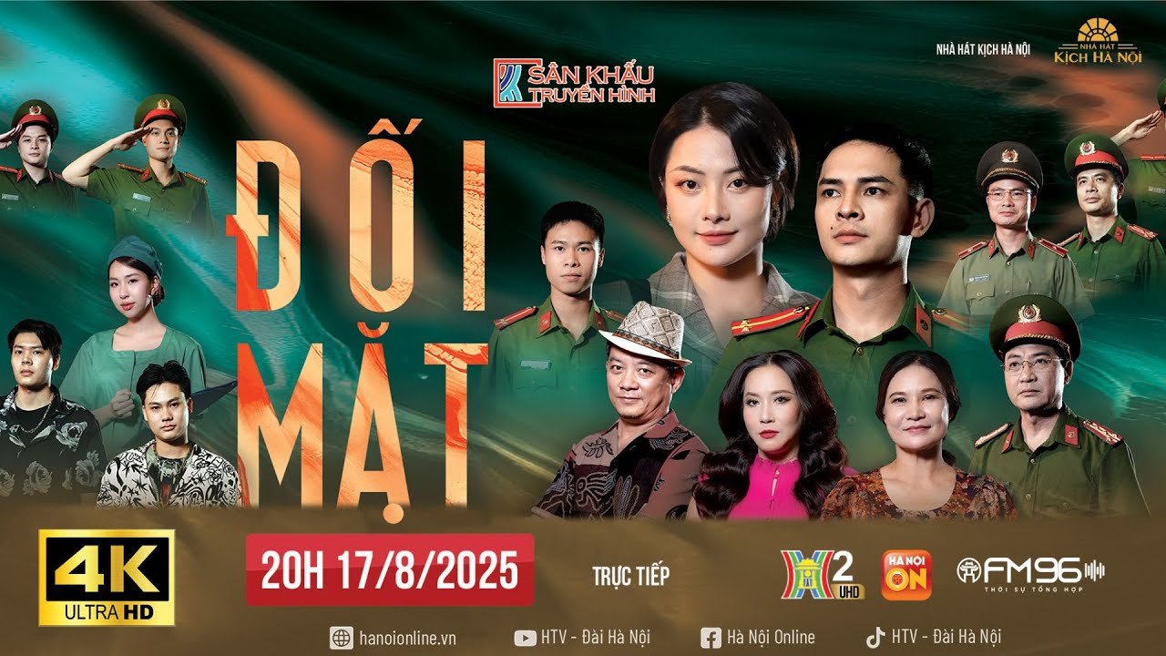 🔴 TRỰC TIẾP 4K: Đối mặt | Sân khấu truyền hình | Nhà hát Kịch Hà Nội