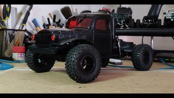 FMS Fcx24 Power Wagon - Step #5 - "Black Mamba" ... preview ...