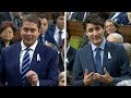 Prime Minister Trudeau and Andrew Scheer spar in first question period after election