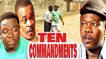TEN COMMANDMENTS -Men On The Run (JOHN OKAFOR,SAM LOCO,VICTO OSUAGWU) MR IBU NOLLYWOOD CLASSIC MOVIE