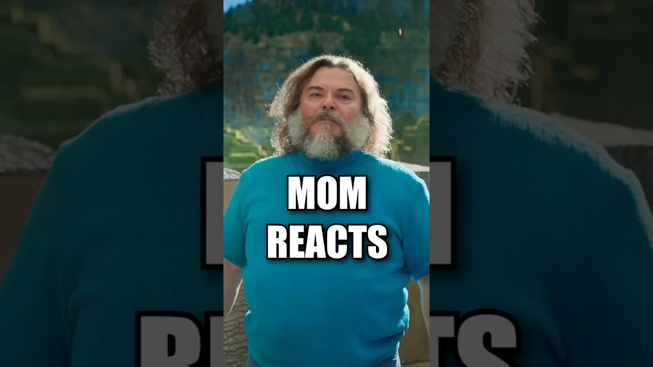 My Mom Reacts to A Minecraft Movie Trailer