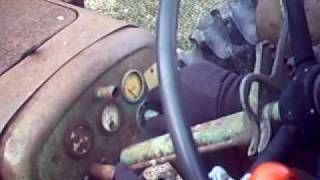 Cold Start and short ride on the 1953 Oliver 77 Row Crop