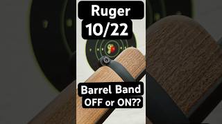 Does the Barrel Band affect the accuracy of a 10/22?? #shorts #shortvideo #shortsvideo #accuracy