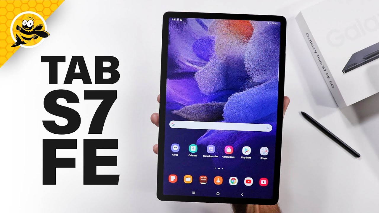 Samsung Galaxy Tab S7 FE 5G (2021) - Unboxing and First Impressions! 