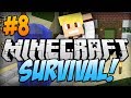 Minecraft: Survival Lets Play! Ep.8 - &quot;AMAZING PROGRESS + GIVEAWAY!&quot; (Minecraft Modded Survival)