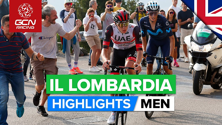 The Season Ends With Fireworks In Como! | Il Lombardia 2022 Highlights