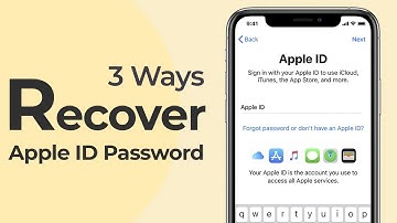 [2024] Forgot Apple ID Password? 3 Ways to Recover/Reset Apple ID/iCloud Password