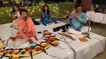 hindusthani classical (raag-Durga-2) instrumental jaltarang. Kishor G. Nandoskar