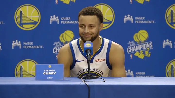 Stephen Curry's Golden State Warriors Press Conference | NBA Media Day 2018