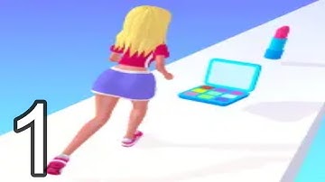 Makeover Run - Gameplay Walkthrough Part 1 All Levels (Android, Ios)