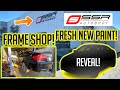 E92 M3 FULL PAINT REVEAL! + FINALLY AT THE FRAME SHOP!