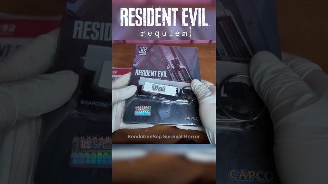 サイン入りスチールケース BIOHAZARD requiem（ケースのみ) サイン入りスチールケース BIOHAZARD requiem（ケースのみ) サイン入り