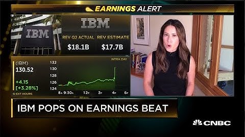 IBM beats EPS and revenue in Q2