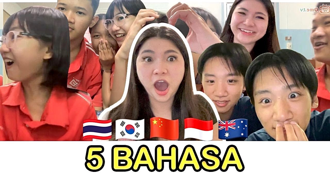 (ENG SUB) NGOBROL PAKE 5 BAHASA DI OmeTV (🇨🇳🇹🇭🇰🇷🇮🇩🇦🇺)