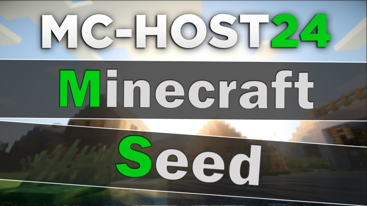 Minecraft-Server Seed | Hinzufügen und nutzen! - YouTube