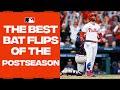 The BEST BAT FLIPS of the Postseason! (Feat.Bryce Harper, Adolis García &amp; MORE!)