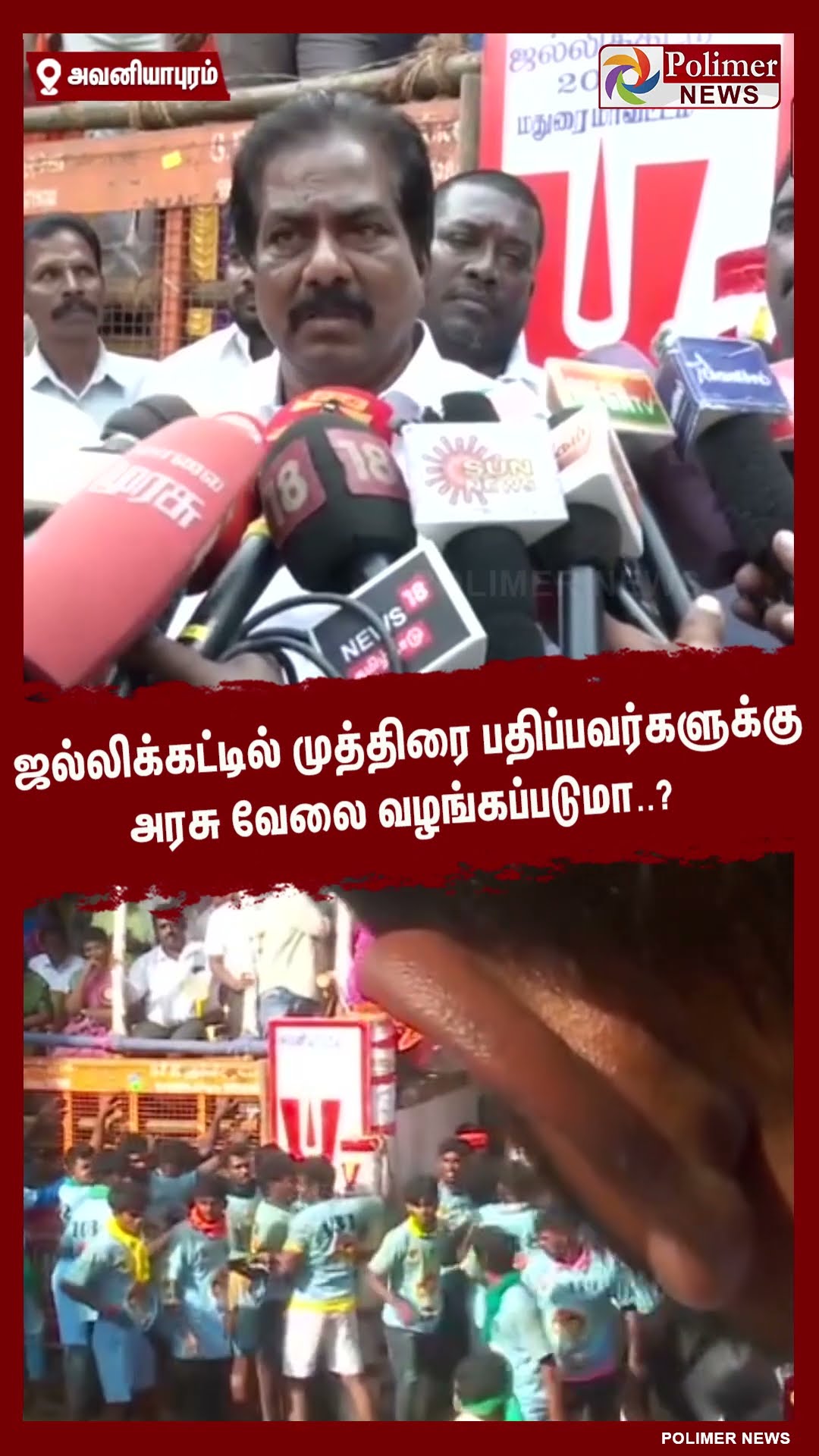 ஜல்லிக்கட்டில் முத்திரை பதிப்பவர்களுக்கு அரசு வேலை வழங்கப்படுமா..? #shorts