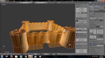 How to Make A Castle Inside Blender