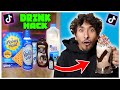 I TASTED Viral TikTok DRINK Life Hacks (and this is what happened)