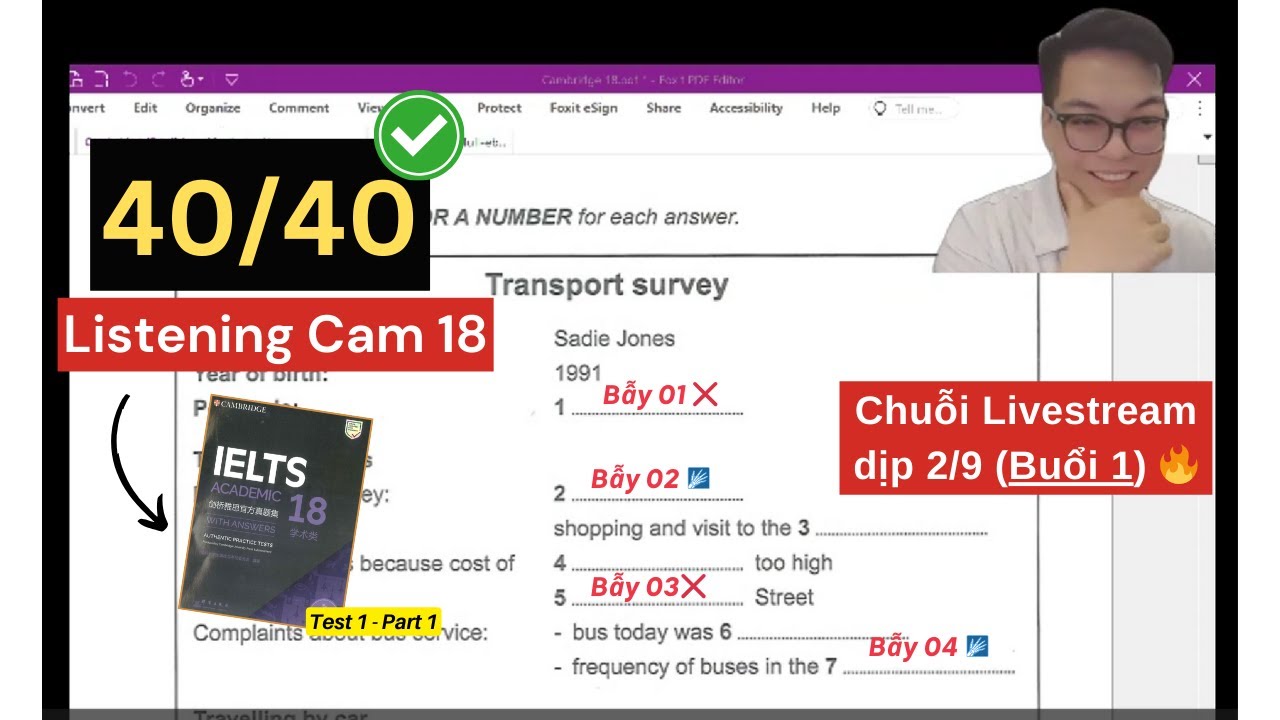 [IELTS Treasures 08] Phương pháp đạt 9.0 Listening Part 1 & học từ vựng ANKI 🔥