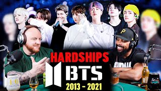 картинка: BTS Hardships - РЕАКЦИЯ!!!