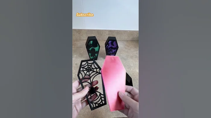 3D printed coffin treat box #3d #3dprinting #3dprinted #prusamk3s #halloween #coffin