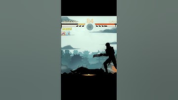 Shadow fight 2 Close Call round with time shift set