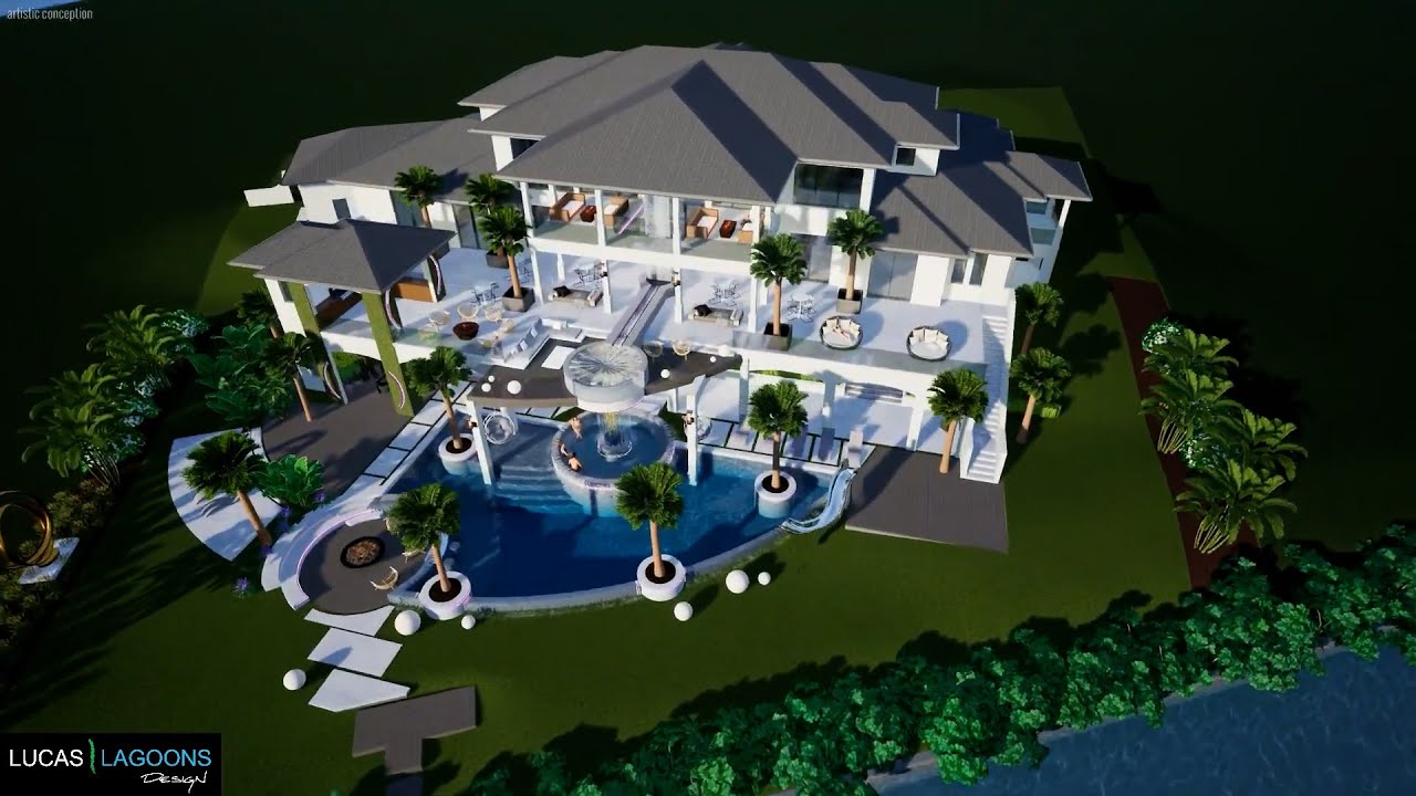 Florida Pool Design - Lucas Lagoons Design | We Design Insane Pools ...