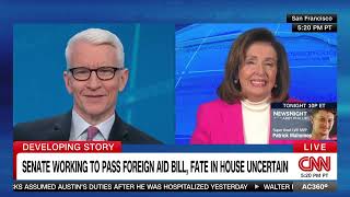 Speaker Emerita Pelosi on CNN’s Anderson Cooper 360°