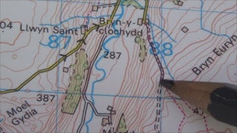 Map contour lines .. how to measure the slope angle