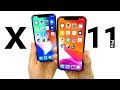 iPhone X vs iPhone 11 Pro Speed Test!