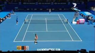 2008 Australian Open 1St Round - Jankovic Vs Paszek - Last Set 47