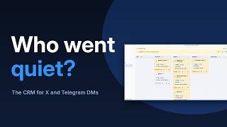 Track Every X and Telegram DM in One Pipeline screenshot 1