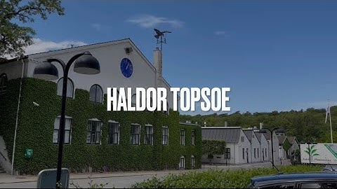 Electe23 Experience day 8: Topsoe Copenhagen