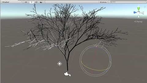 Fractal Tree with Perlin Noise Wind - Unity