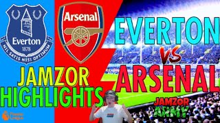 Everton vs Arsenal Premier League Highlights 2021(Jamzor Live Reaction)