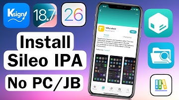 How to install Sileo IPA on iOS 26 /18.7.1 - 15 | No Computer | without Jailbreak