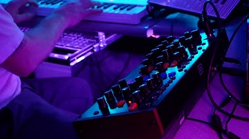 Behringer Model D and Arturia Drumbrute Jam