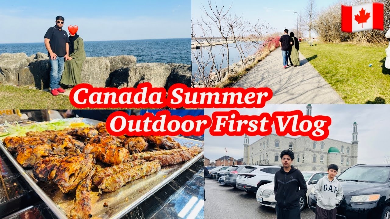 Canada Ka Khoobsurat Mosam | voting Kay Liya Gai 🗳️ Chai Paratha New Location | First Time Lake Per