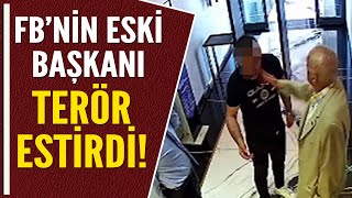 ÇALIŞANLARINA KÜFÜR EDİP TOKATLADI!