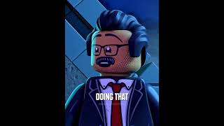Batman throws Jim Gordon off a roof #lego #batman