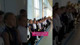 A Typical Start Of A School Week In Russia.