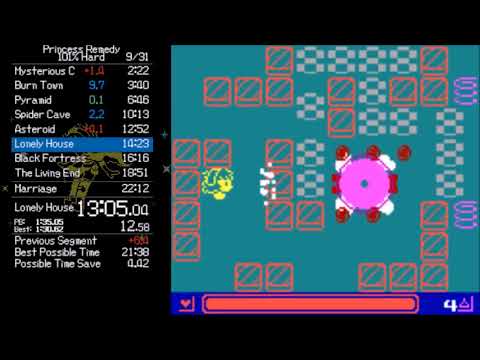 Princess Remedy in a World of Hurt - 101% Hard Speedrun - 20:59 (20:58 IGT)