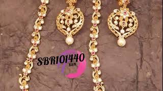 Latest Kempu Monalisa Beads Necklace Sets 7995074347 screenshot 4