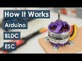 How Brushless Motor and ESC Work and How To Control them using Arduino