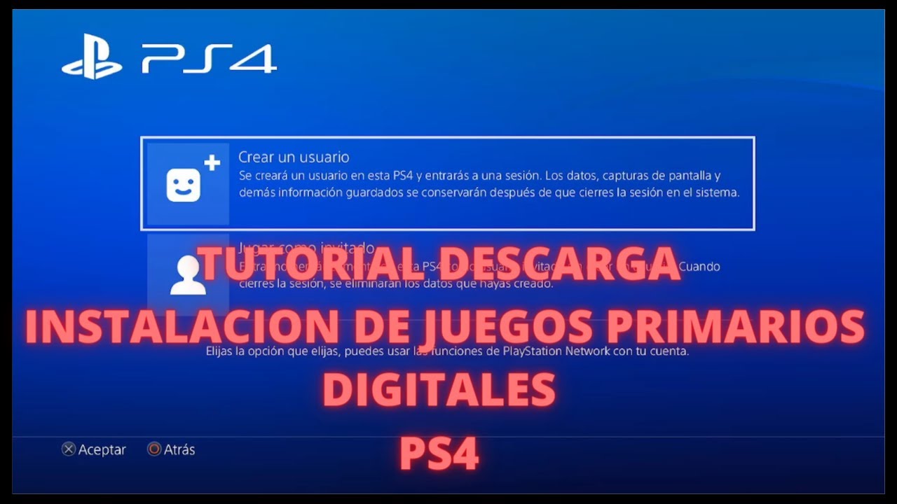 Cómo descargar juegos gratis para PS4