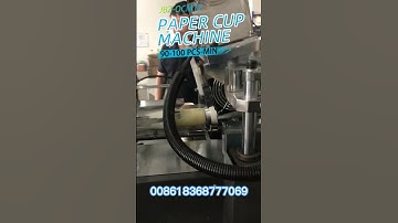 OCM12 ultrasonic paper cup machine speed 90-100 pcs/min