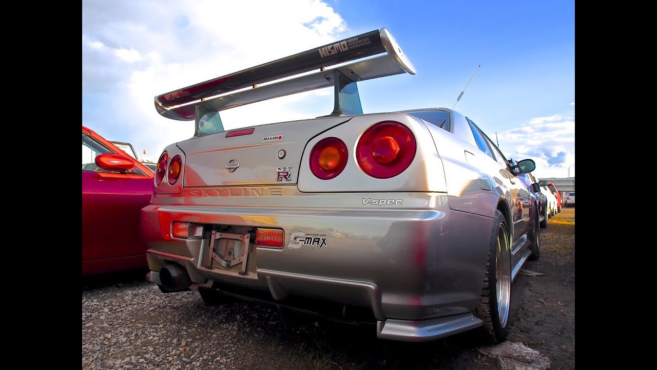 Highly Modified 1999 Nissan Skyline R34 Gt R Vspec Review Arneja Trading Youtube