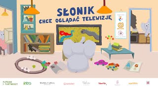 SŁONIK W DOMU - cz. 3. Słonik chce oglądać telewizję - słuchowisko | Teatr MŁYN